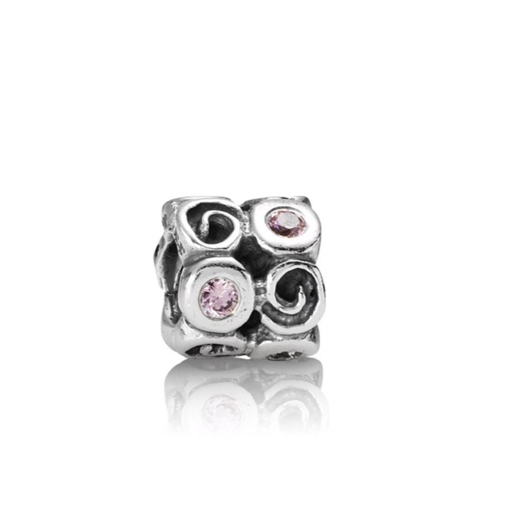 Authentic Pandora Pink Fantasy Charm - Retired